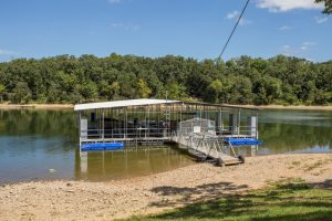 Dock on lake