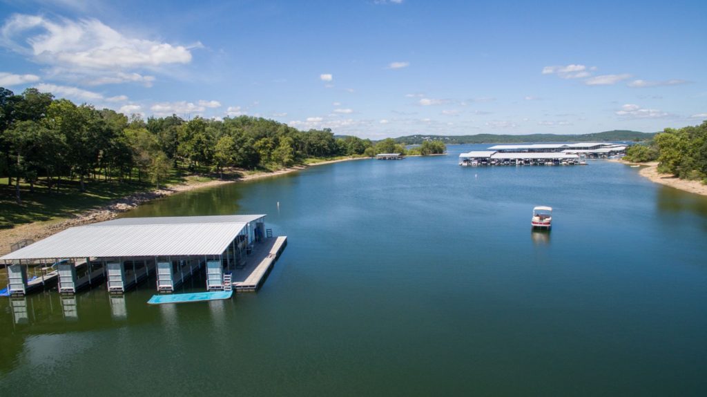 Table Rock Lake boat dock