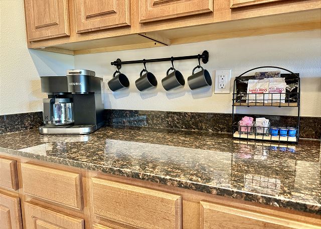 Coffee and beverage station