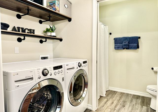 In-unit washer and dryer