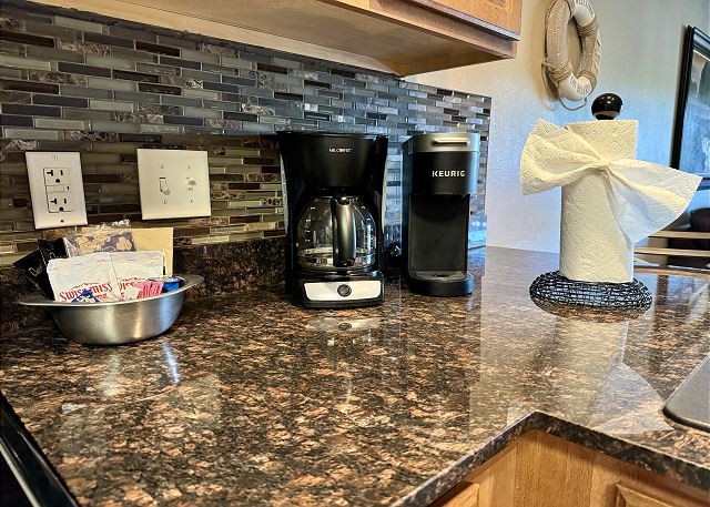 Condo B-3 coffee station