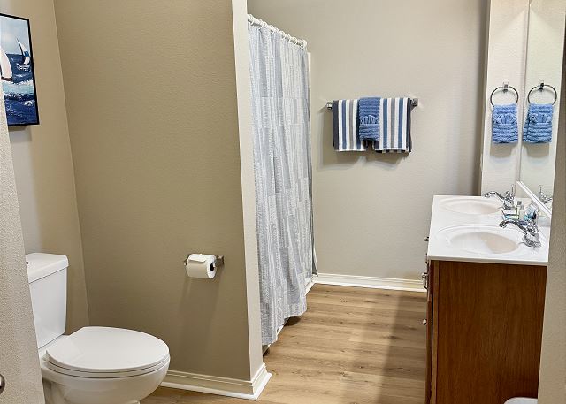 Condo B-3 guest bathroom