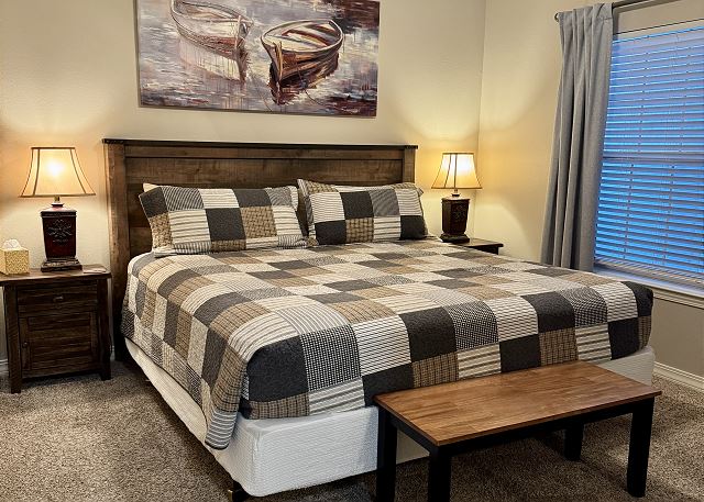 Second king bedroom in Condo B-3