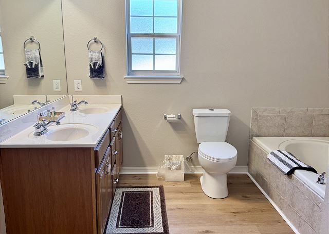 Condo B-3 primary bathroom