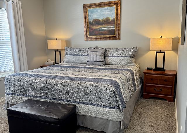 Primary bedroom in Condo B-4