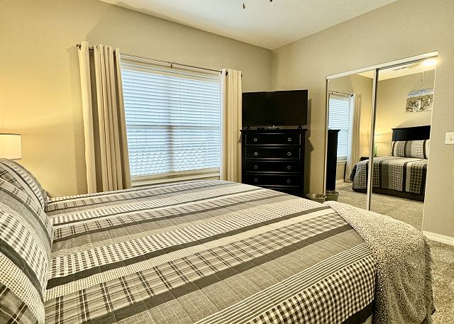 First guest king bedroom in Condo B-6