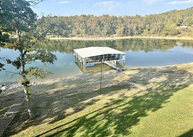 Table Rock Lake and marina view near Condo B-8