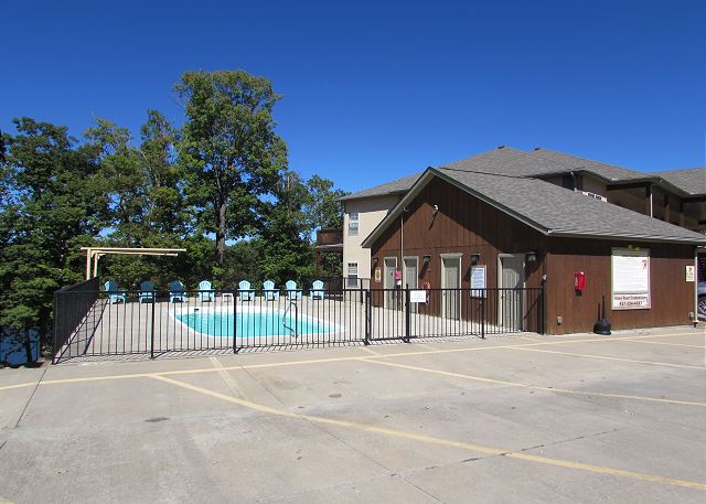 Vickery Resort pool and clubhouse